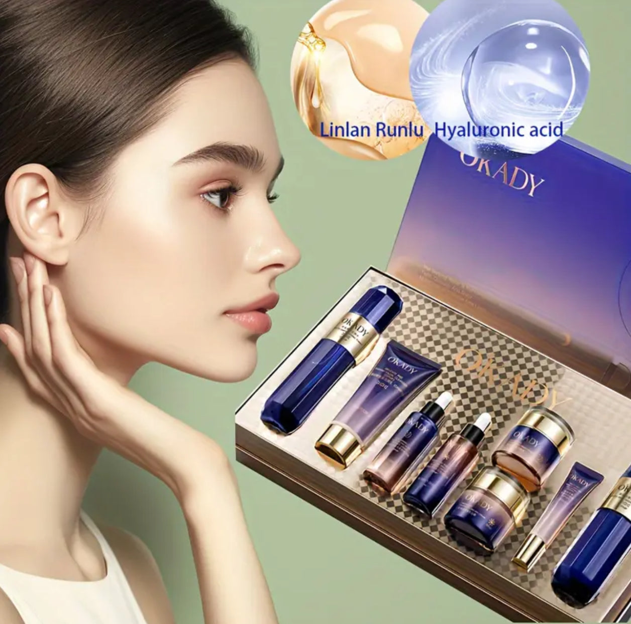 8pc Luxury skin care kit