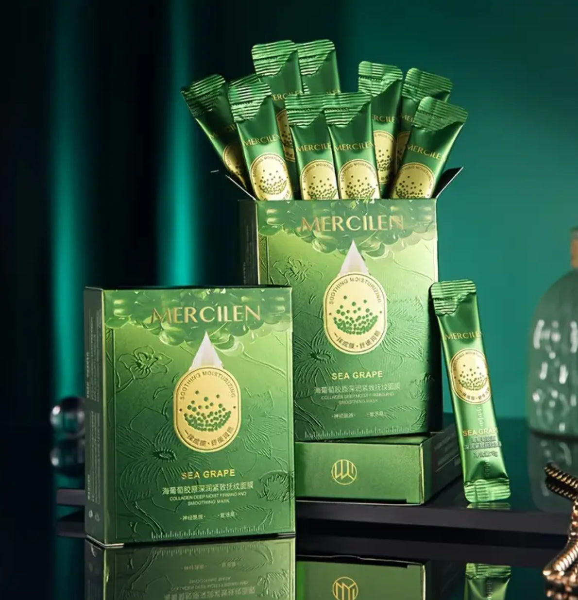 10pc sea grape facial mask