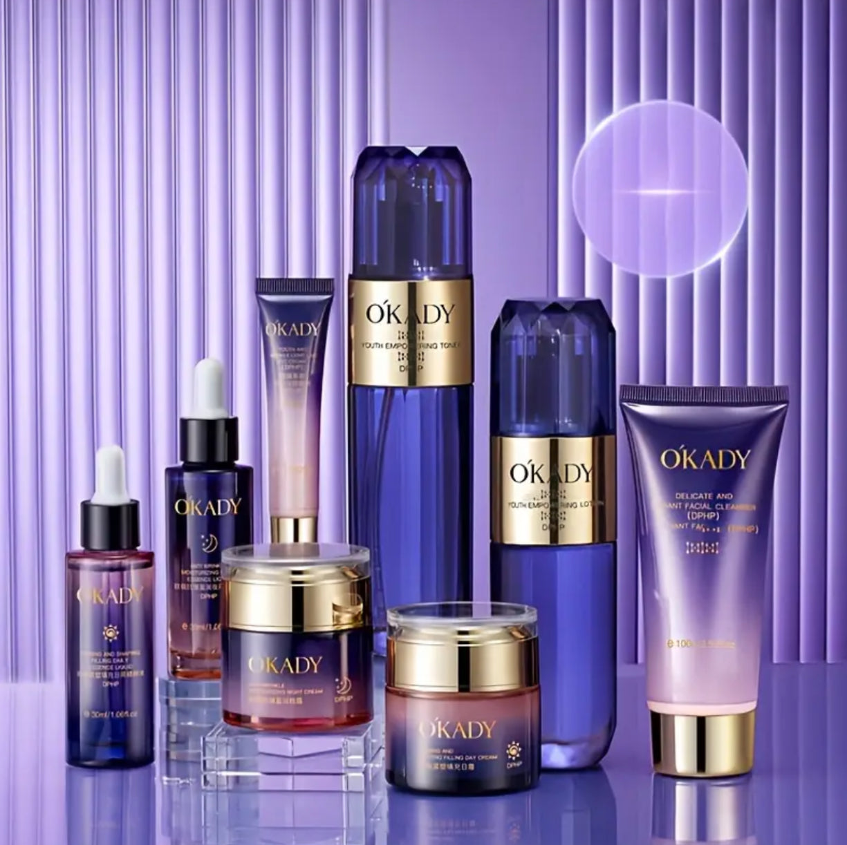 8pc Luxury skin care kit