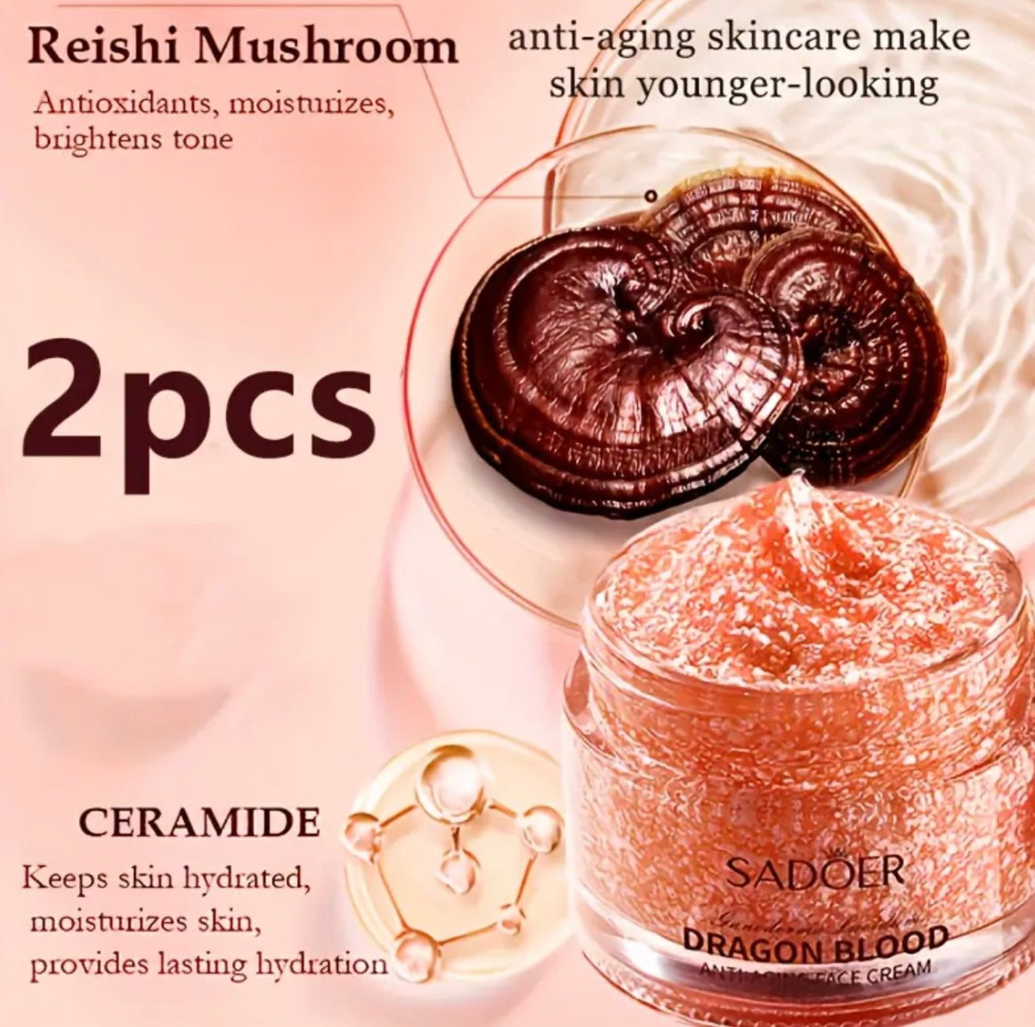 2 pc Dragon Blood Firming Cream