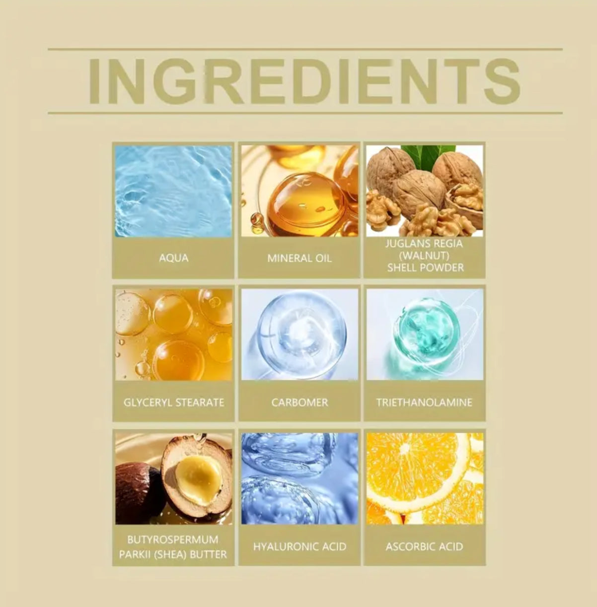 Luxury Hydrating facial scrub