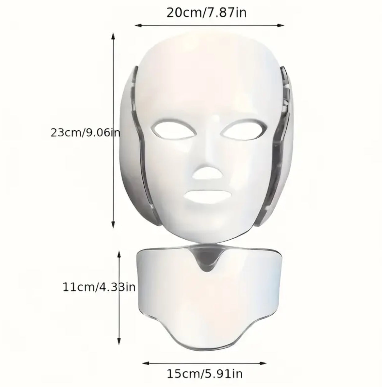 Luxury LED face & neck mask